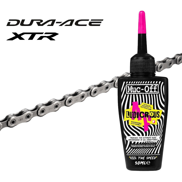 Muc-off  チェーン最適化プログラム 「LUDICROUS AF」施工済み シマノ CN-M9100 12S ルディキュラス マックオフ