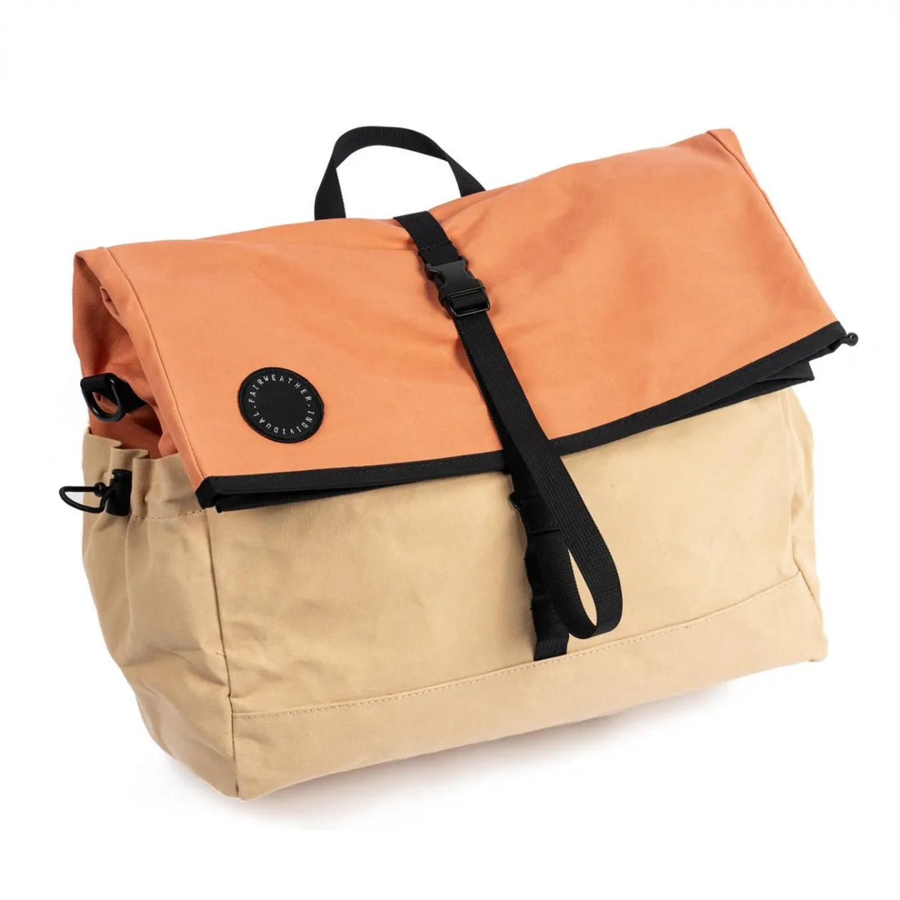 FAIRWEATHER brompton bag mini (beige) フェアウェザーフロントバッグ