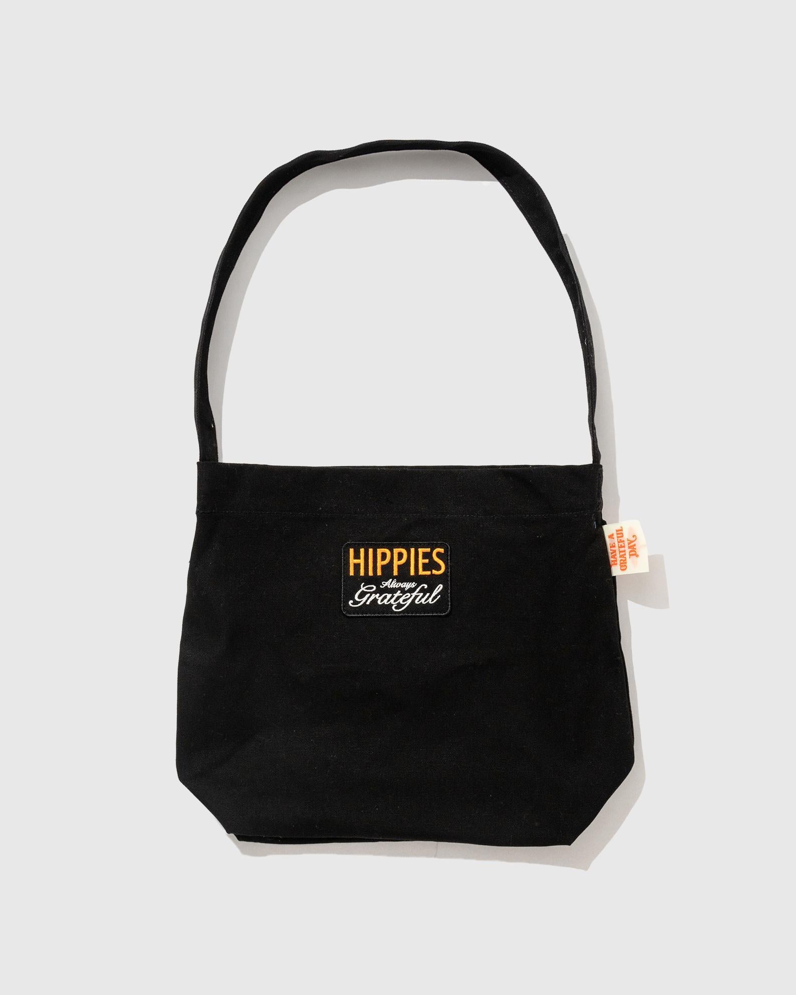 HAVE A GRATEFUL DAY HIPPIES SHOULDER TOTE BAG GDG0369ALWS GOHEMP