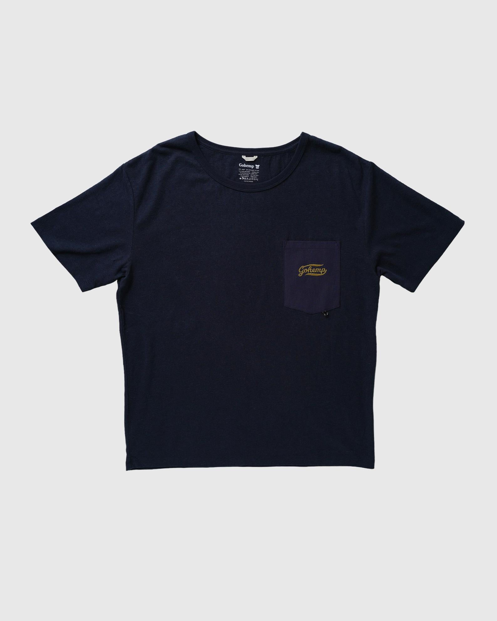 20%off】GOHEMP BASIC S/SL PK TEE GHC4208FBP ゴーヘンプ ポケットT 