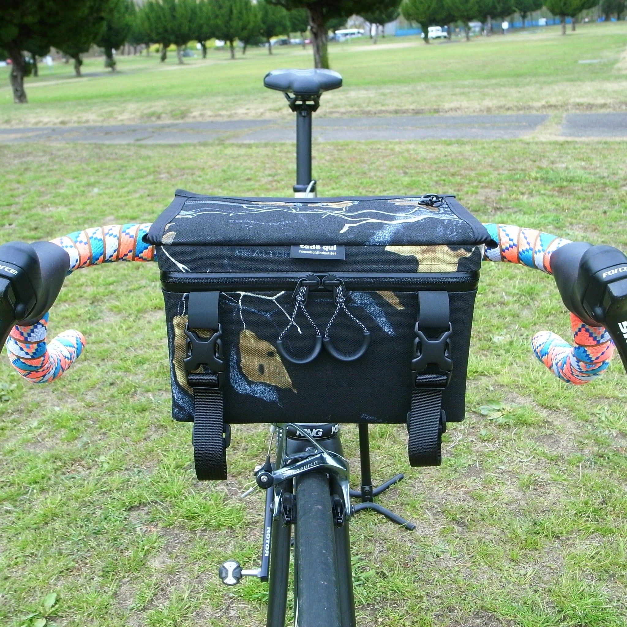 RON'S BIKES ハンドルバーバッグ Fab's Abs X11 Handlebar Bag, Front Bag