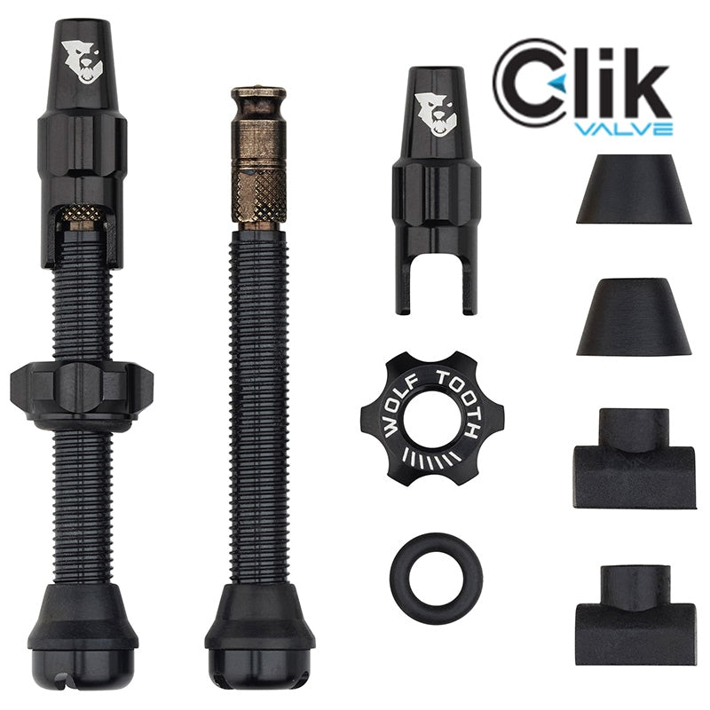 WOLF TOOTH Tubeless Valve Stem Kit for Clik Valve ウルフトゥース