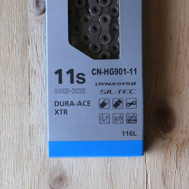 SHIMANO 11sチェーン CN-HG901-11 11SS 116 DURA-ACE XTR – Grumpy Bike Shop