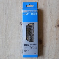 SHIMANO CN-HG95 10速チェーン 116L XTR/DEORE XT/SLX – Grumpy Bike Shop