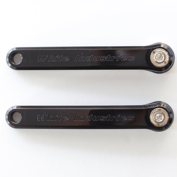 WHITE INDUSTRIES ONE クランクセット ブラック WHITE INDUSTRIES - BLUE LUG BLOG | 自転車店 ブルーラグ
