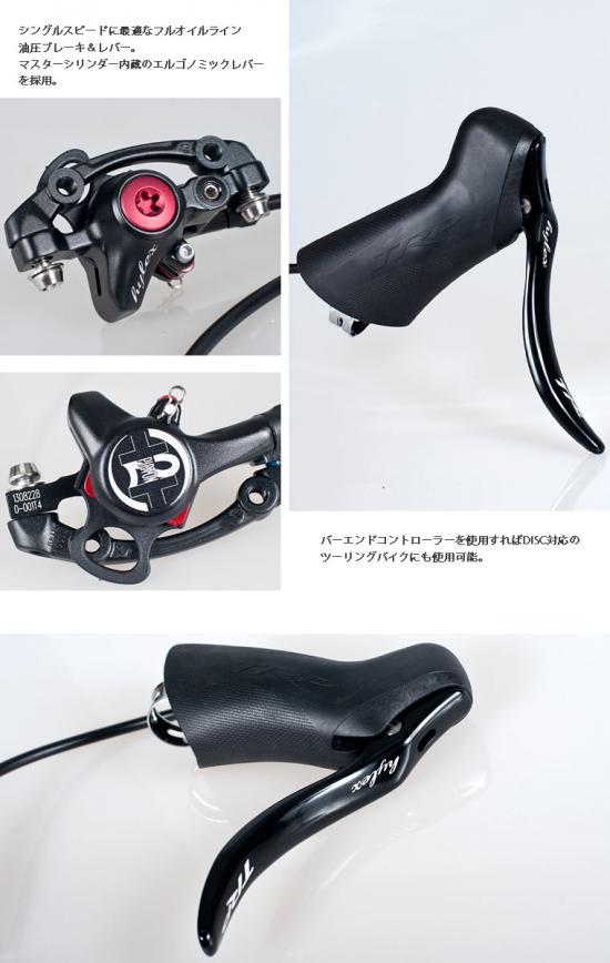 TRP Hylex フロント用 油圧ブレーキレバーセット – Grumpy Bike Shop