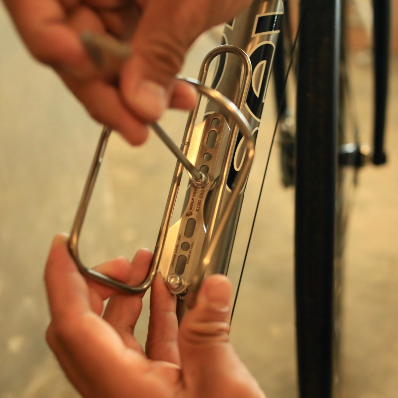 Wolf Tooth MORSE CAGE モースケージ ステンレス ボトルケージ