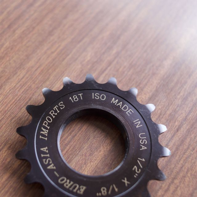 EURO ASIA delux steel track cog(17T-22T) ユーロアジア デラックス スチール トラック コグ ピスト –  Grumpy Bike Shop