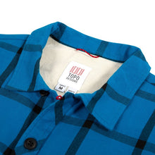 Load image into Gallery viewer, 【40%off】TOPO DESIGNS FIELD SHIRT PLAID BLUE フィールドシャツ トポデザイン
