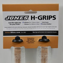 Load image into Gallery viewer, 店頭販売のみ Jones Kraton H-Grips 205mm CLEAR (for 710mm H-Bar) ジョーンズ グリップ
