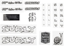 画像をギャラリービューアに読み込む, [ネコポス対応]Surly frame decal set straggler NEW サーリー ストラグラー フレーム デカール セット
