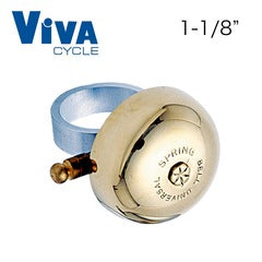 ViVA Aヘッド 真鍮 スプリング ベル OS コラムスペーサー ツーリング自転車 コミューター 街乗り