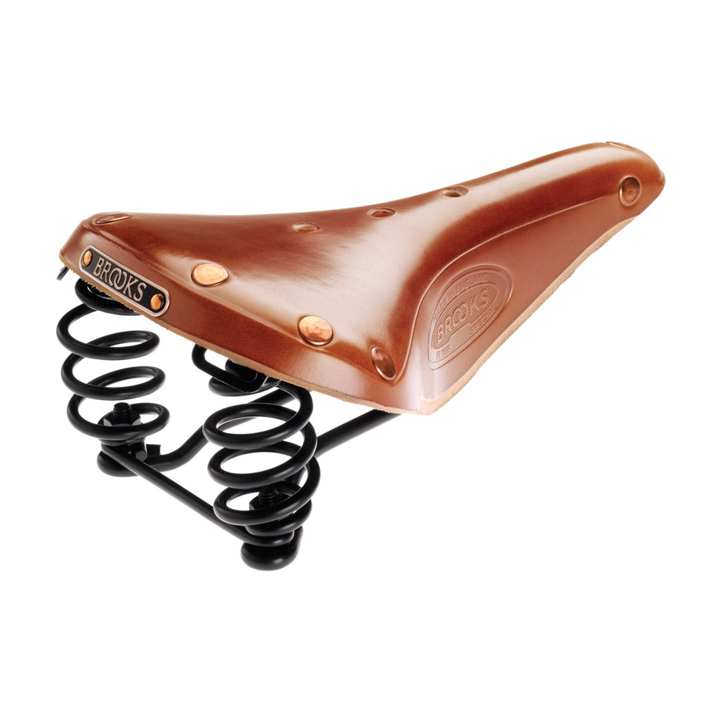 BROOKS B17 FLYER SPECIAL レザーサドル スプリング付 – Grumpy Bike Shop