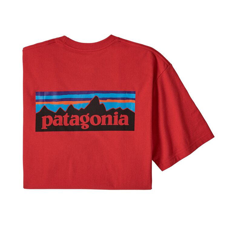Patagonia P-6ロゴ レスポンシビリティー Tシャツ リサイクル素材