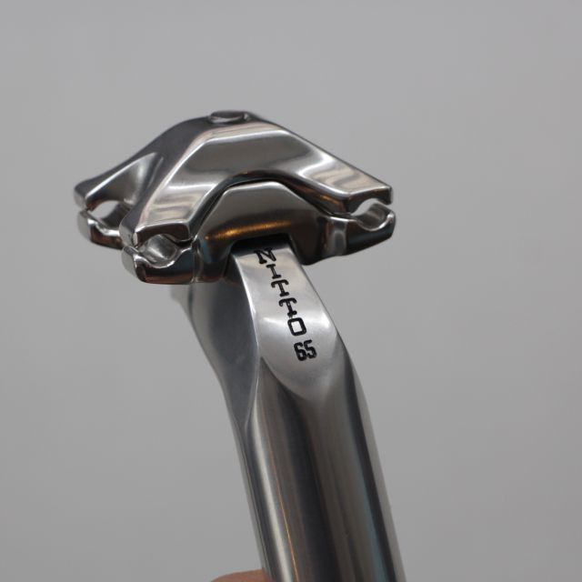 NITTO S65 シートポスト 27.2mm x 250mm [シルバー] 日東