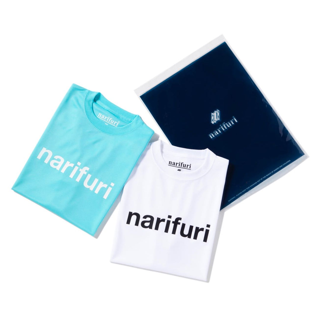 【40%off】narifuri スーベニアドライTシャツ 2枚セット 2P ナリフリ NF1111