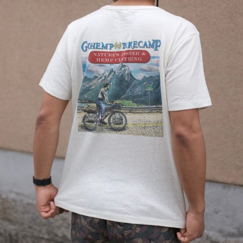 【20%off】GOHEMP BIKE CAMP S/SL TEE ゴーヘンプ GHC4200BIK2 Tシャツ