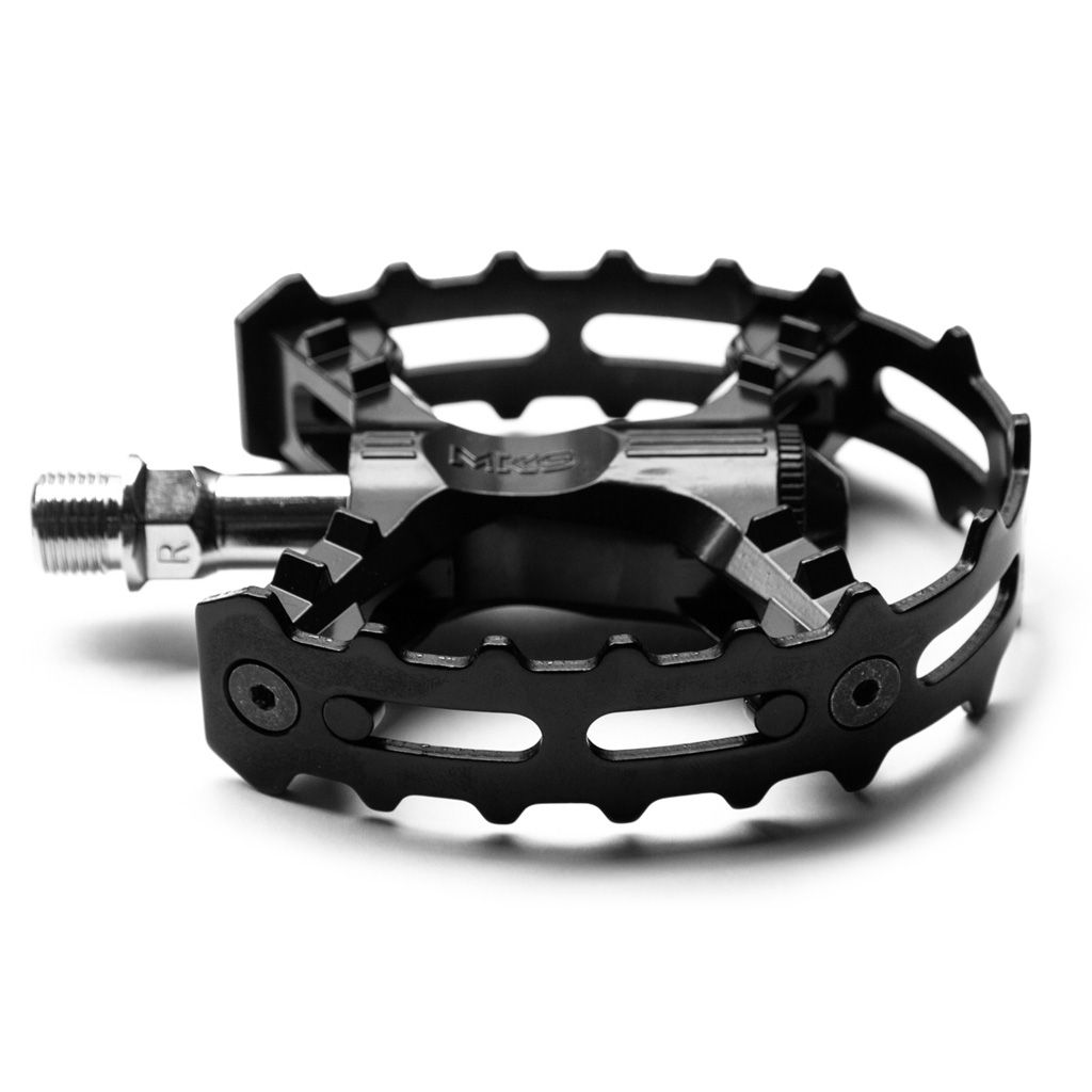 MKS XC-III bear trap pedal (all black) – Grumpy Bike Shop