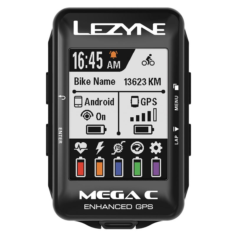 【SALE 50%off】LEZYNE MEGA COLOR GPS CYCLE COMPUTERS レザイン