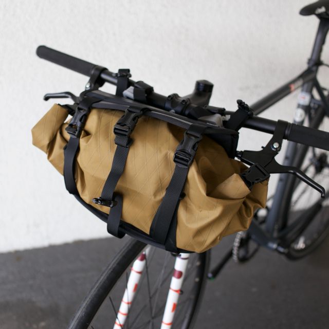 FAIRWEATHER X-pac HANDLEBAR BAG ＋ フェアウェザー ハンドルバーバッグ – Grumpy Bike Shop