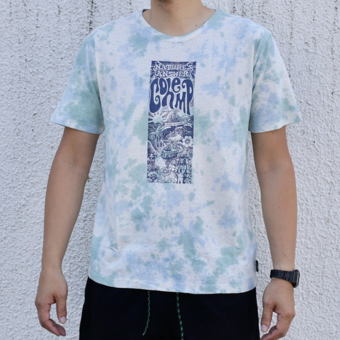 GOHEMP TIEDYE S/SL TEE HEMP ORGANIC COTTON ゴーヘンプ GHC4200SCT