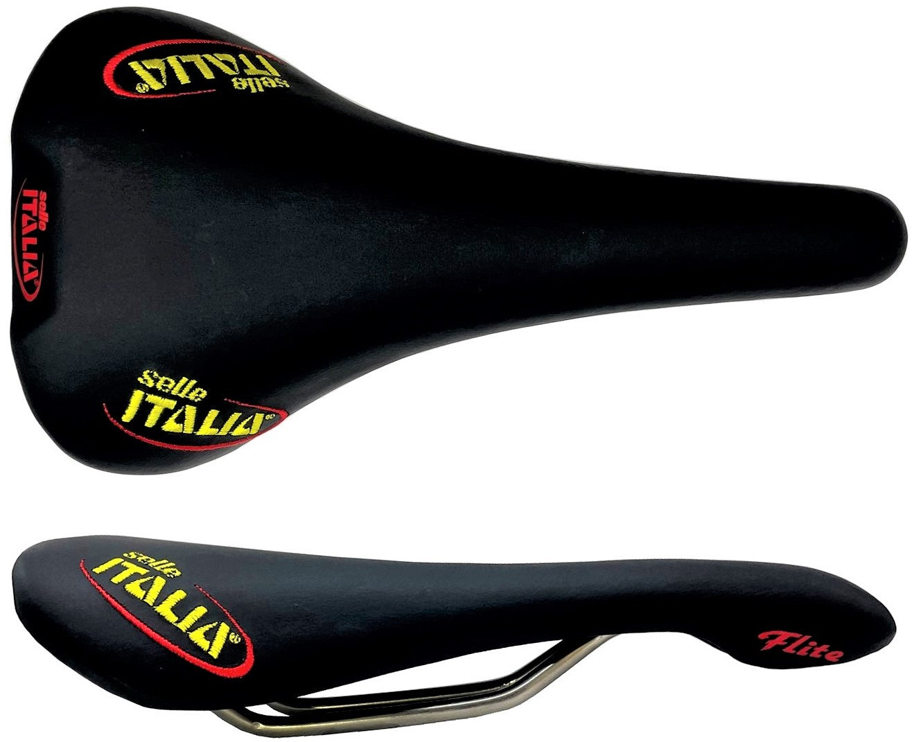 Selle Italia FLITE 1990 embroidery ブラック セライタリア フライト