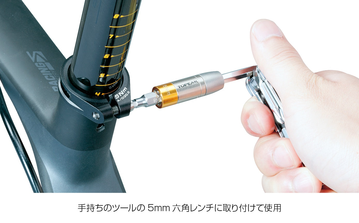 TOPEAK NANO TORQBOX DX 4Nm/5Nm/6Nm トルクビットセット – Grumpy