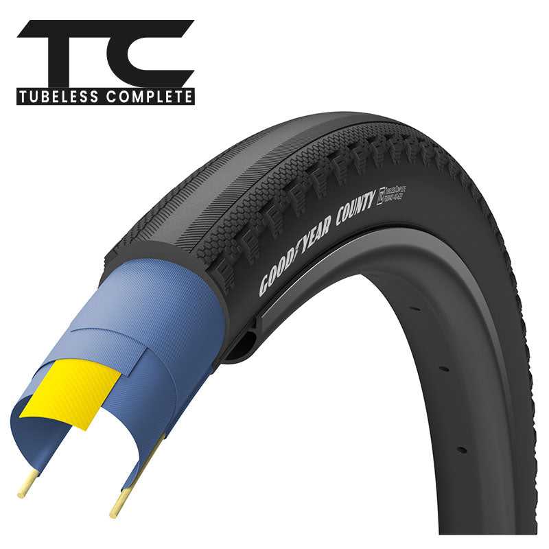 GoodYear County Ultimate Tubeless Complete グラベルタイヤ